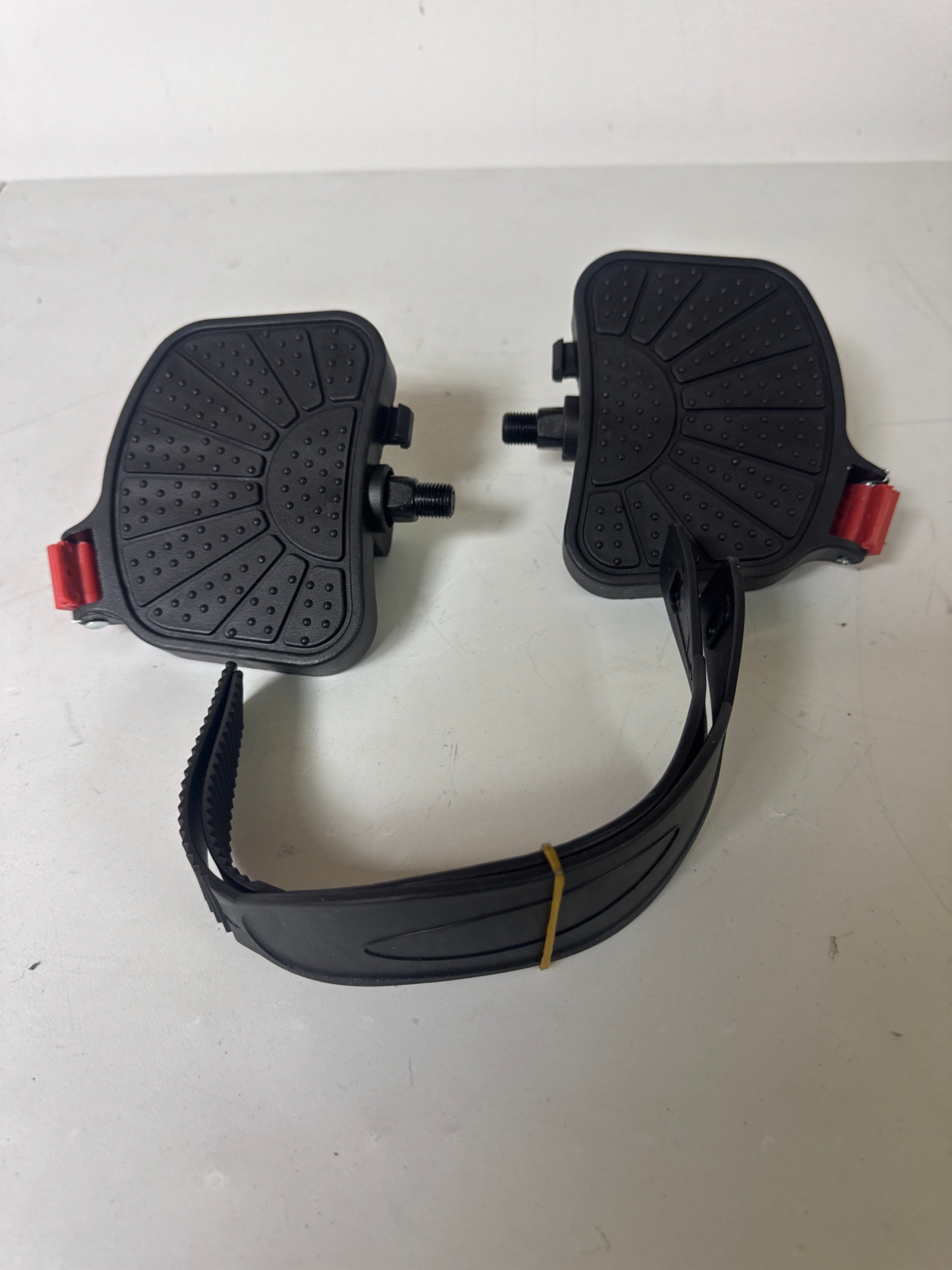 Pair of 1/2" Shaft Exercise Bike Pedals– Compatible with Upright & Recumbent Bikes