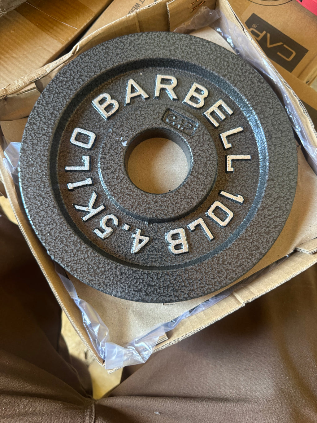 CAP Barbell 10lb Cast Iron Olympic Plate Set