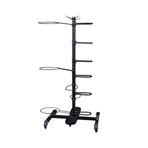 Body-Solid GAR100 Mobile Multi Accessory Rack