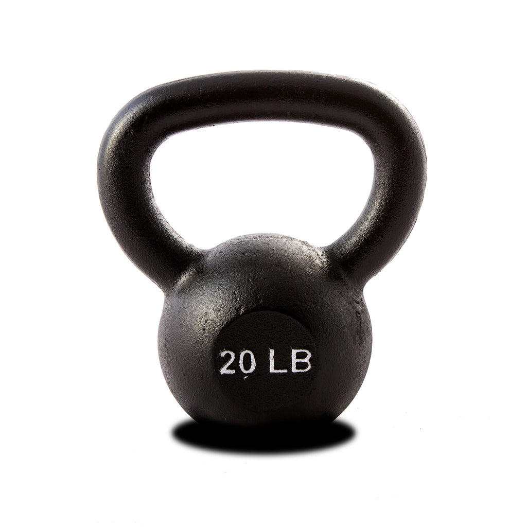 York Barbell Kettlebell Rack With 5-80lb Kettlebell Set