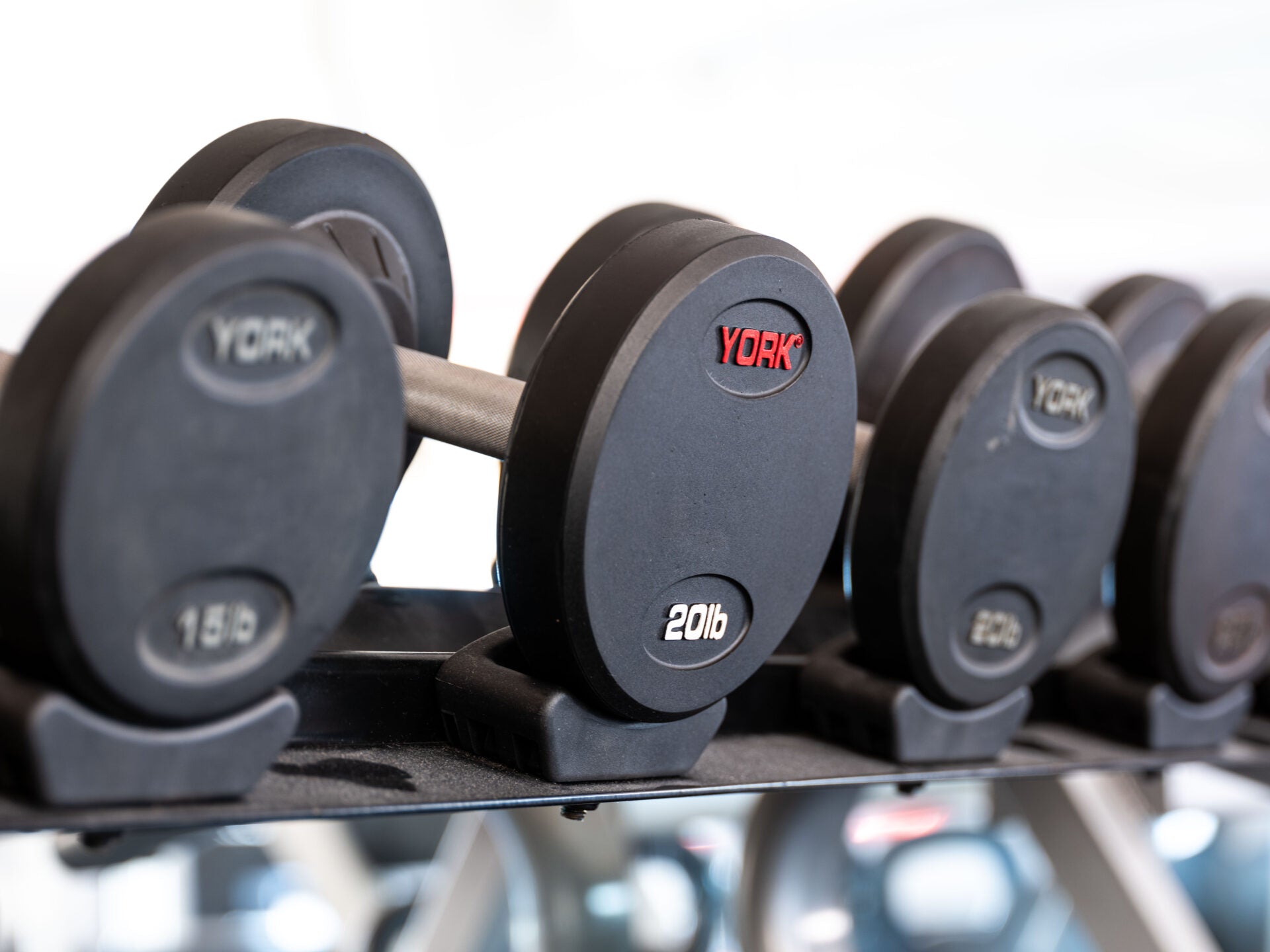 York Barbell Pro-Style Dumbbell Set (130–150 lb, New)